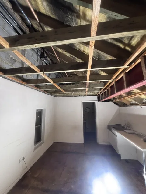 Controlled artex plasterboard strip-out in Clapham